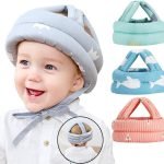 Baby Head Protector Crawling - Baby Safety Helmet & amp Walking Helmet (Random Color/Design)