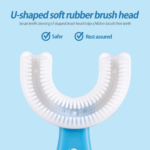 360 Degree U-Shaped Baby Toothbrush Teethers Baby Brush | Pack of 3