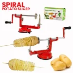 Potato Chips Maker, Manual spiral potato chips twister slicer cutter tornado twist machine