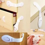 Baby Safety Cabinet Lock Latch Kit, Cupboard Lock Child Safety, Baby Proofing Drawer Locks | Pack of 3