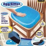 Non Slip Egg Sitter Gel Seat Cushion Soft Sitting Support Pad Cushion for Car and Office Chair Seat Pads Breathable Honeycomb Bike seat foam