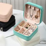 Jewellery Storage Box leather Jewellery Stand