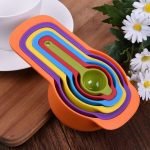 Measuring Cup And Spoon Set - 6Pcs