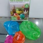 Food  Covers Set of 4  Silicone Fresh Keeping Wrap Food Wraps Seal