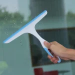 Practical Soft Glass Scraper Wiper Window Brush Cleaner Car Window Washing Kitchen bathroom Home Multipurpose Tools 25x22cm