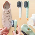 Shoe Brush Automatic Liquid Discharge Deep Cleaning Soft Bristles Household Laundry Cleaning Brush For Daily Use Cleaning Tool