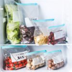 Reusable Food Storage Slider Bag Freezer Zipper Bags Fresh-keeping Sandwich Snack Sealing Packaging Bag