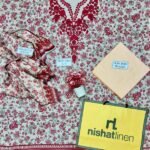 Nisha By Nishat Lawn | Unstitched Collection 3 Pieces