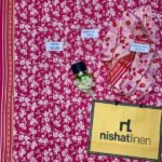 Nisha By Nishat Lawn | Unstitched Collection 3 Pieces